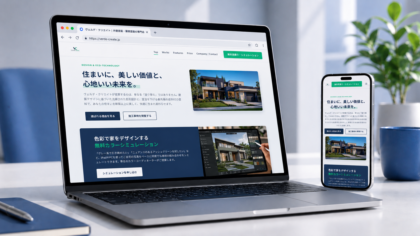 中小零細企業（外壁塗装会社）
