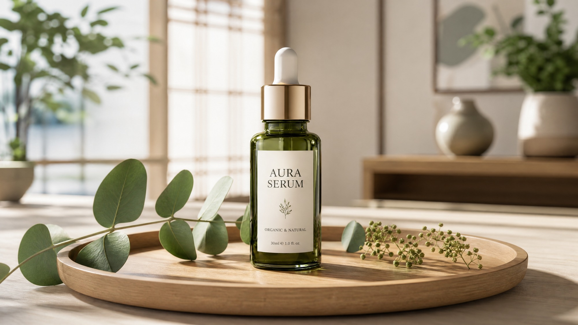 AURA SERUM オーガニック発酵美容液商品イメージ
