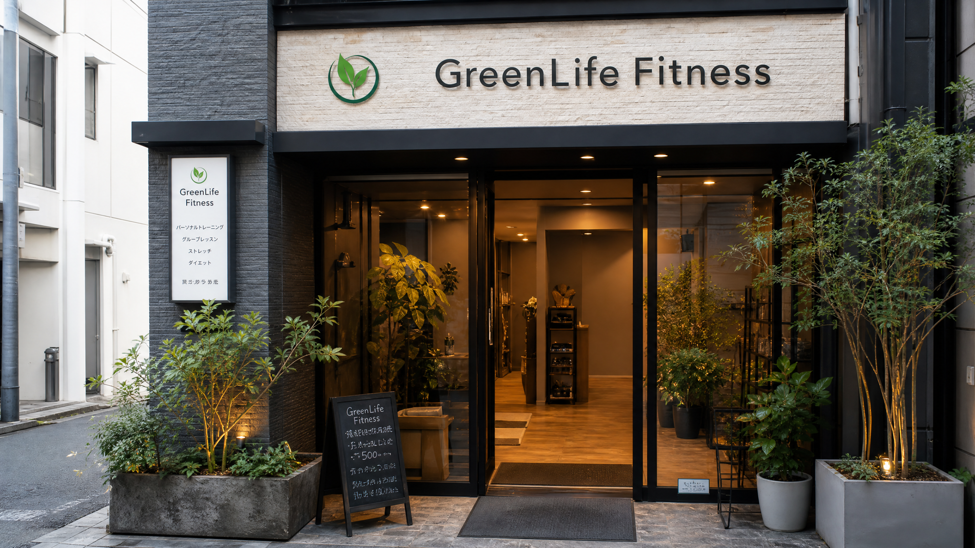 GreenLife Fitness店舗外観
