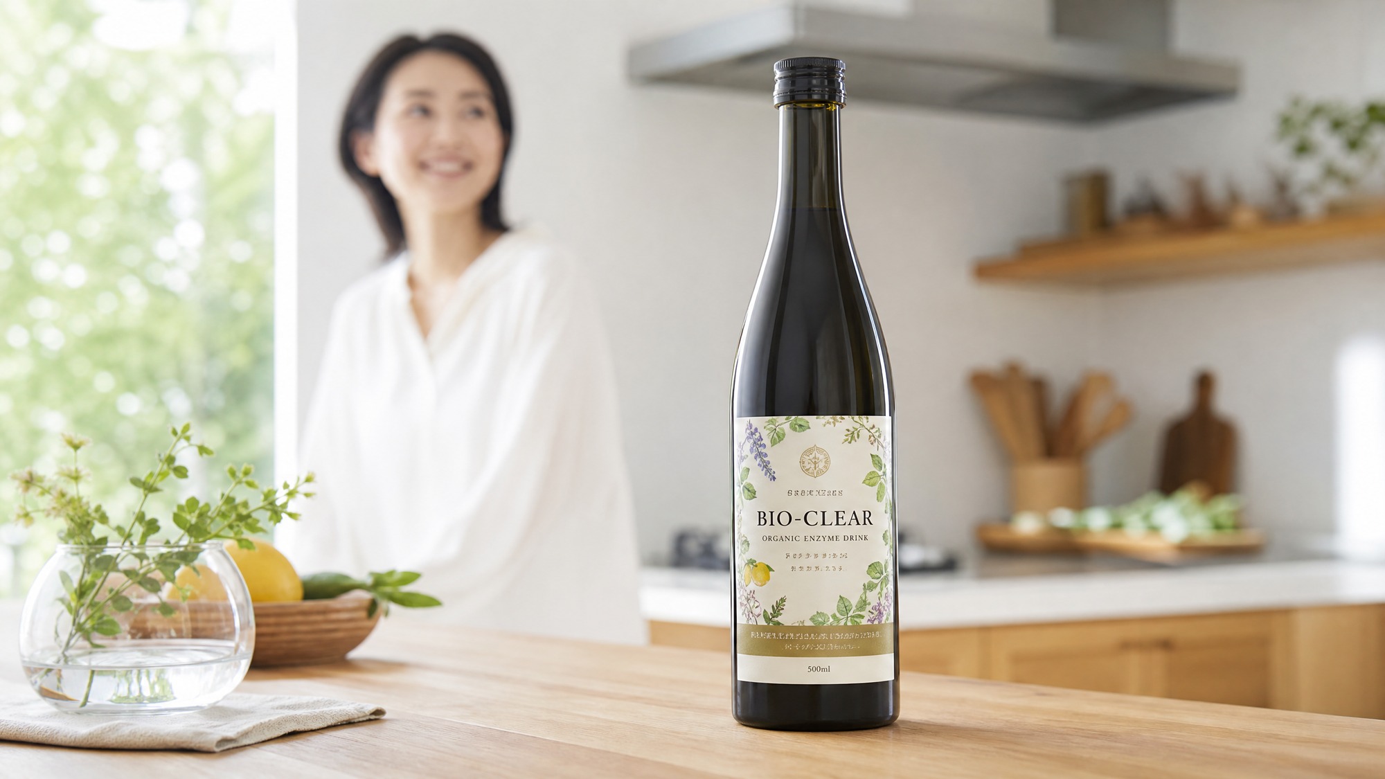 BIO-CLEAR プレミアム酵素ドリンク商品ボトルイメージ